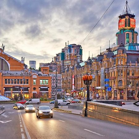 Sauna, Big Jacuzzi , Khreshchatyk apartments Kiew Exterior foto