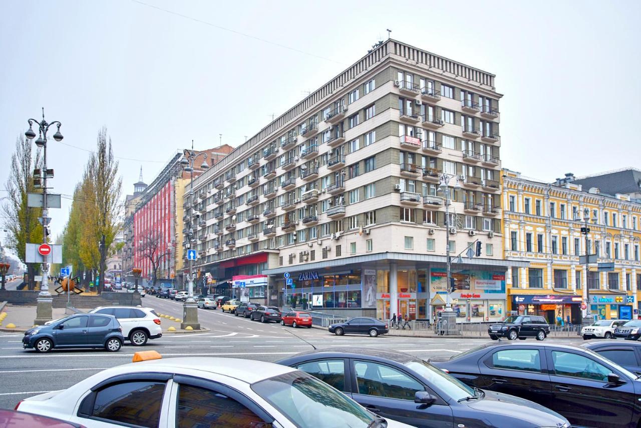 Sauna, Big Jacuzzi , Khreshchatyk apartments Kiew Exterior foto