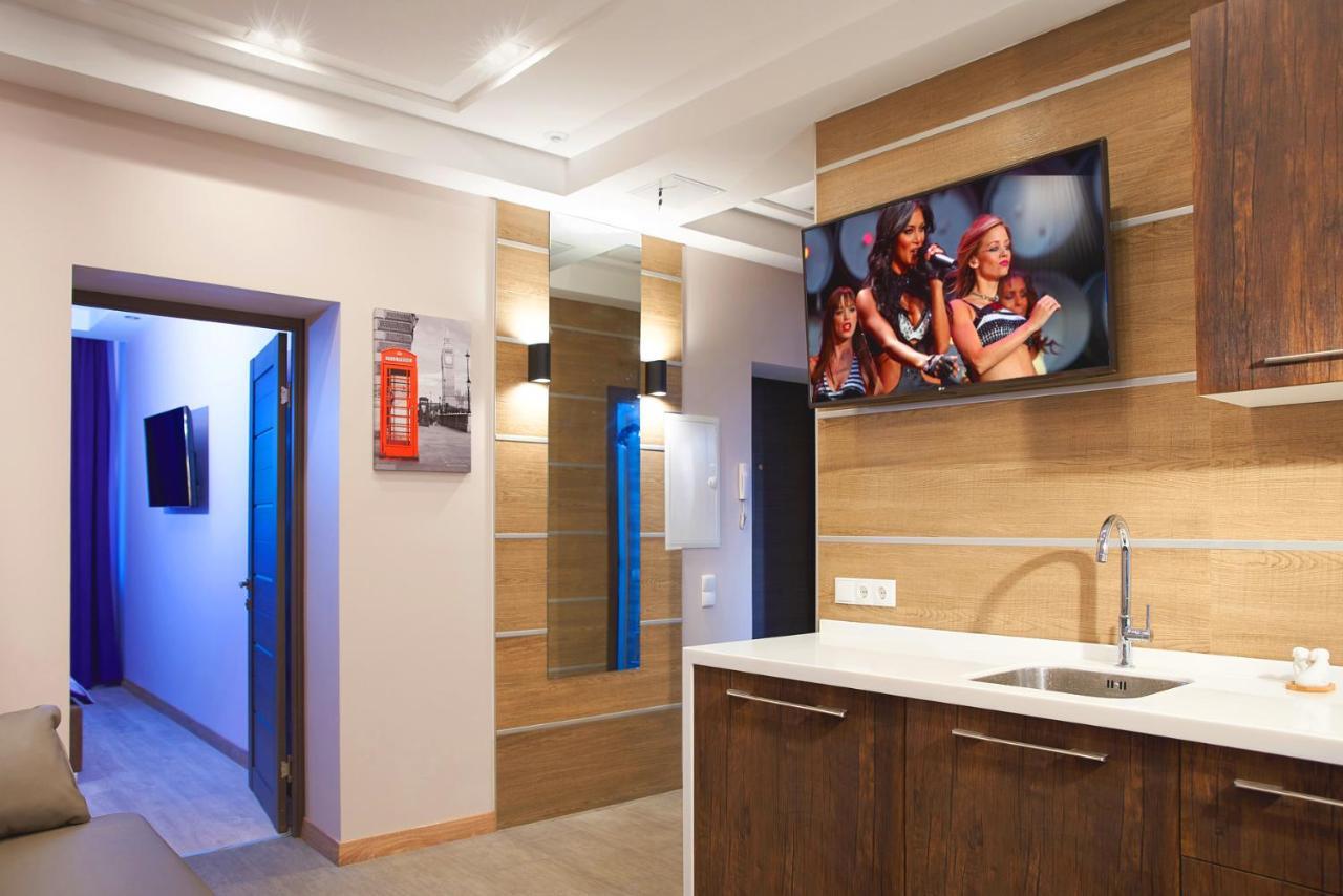 Sauna, Big Jacuzzi , Khreshchatyk apartments Kiew Exterior foto