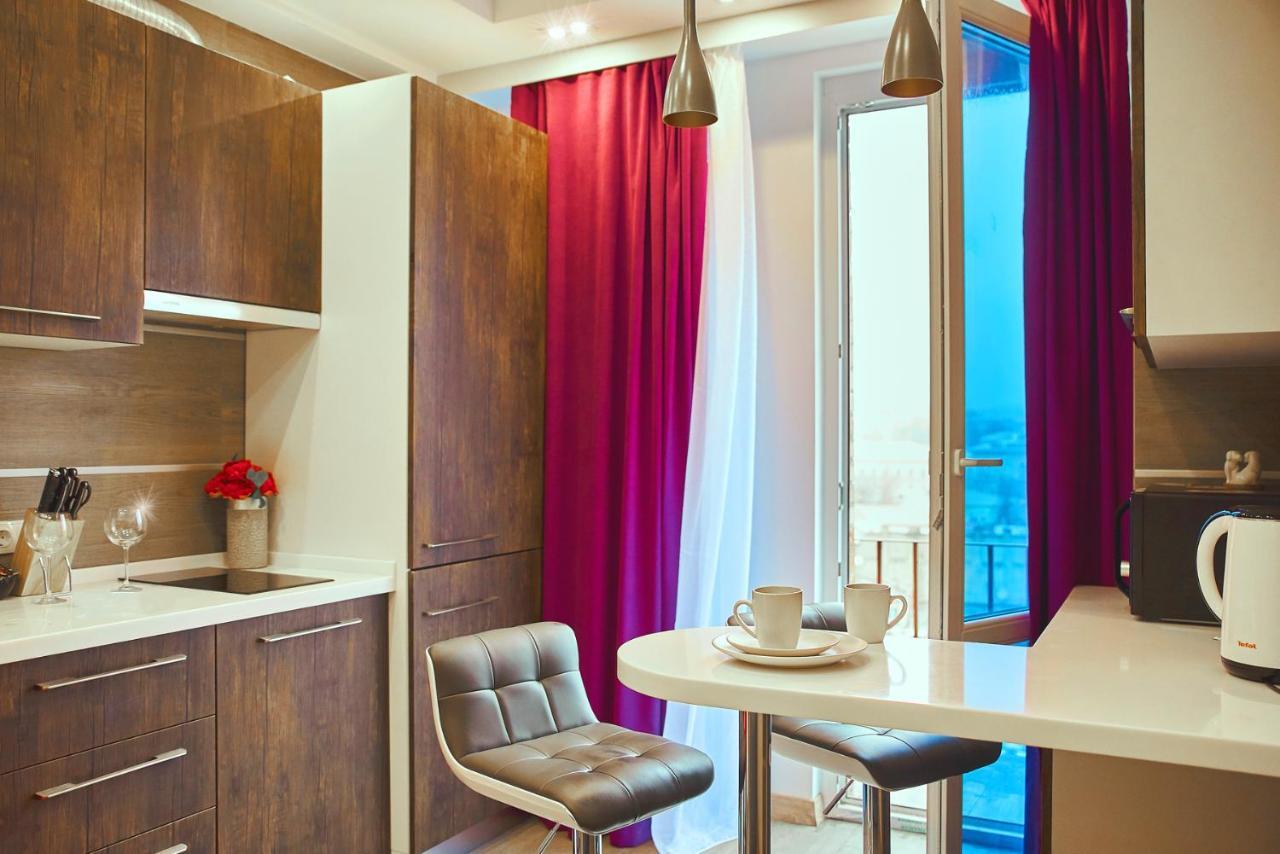 Sauna, Big Jacuzzi , Khreshchatyk apartments Kiew Exterior foto